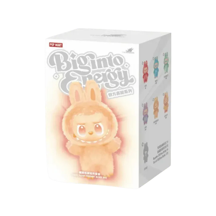 Pop Mart Labubu The Monsters Big into Energy Series Vinyl Plush Pendant Single Blind Box Pack of 1