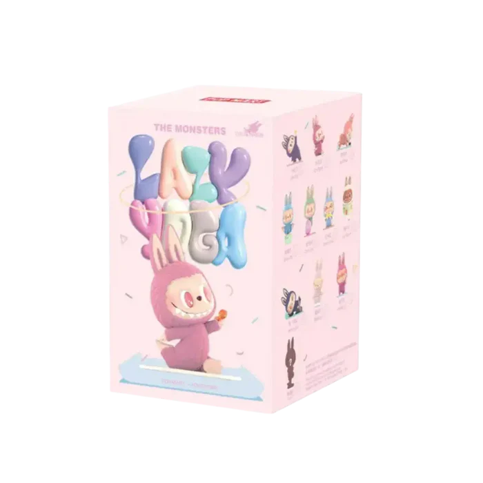 Pop Mart Labubu The Monsters Lazy Yoga Series Figures Sealed Case