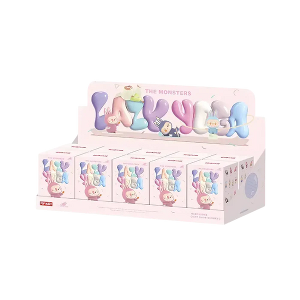 Pop Mart Labubu The Monsters Lazy Yoga Series Figures Sealed Case (10 Blind Boxes)