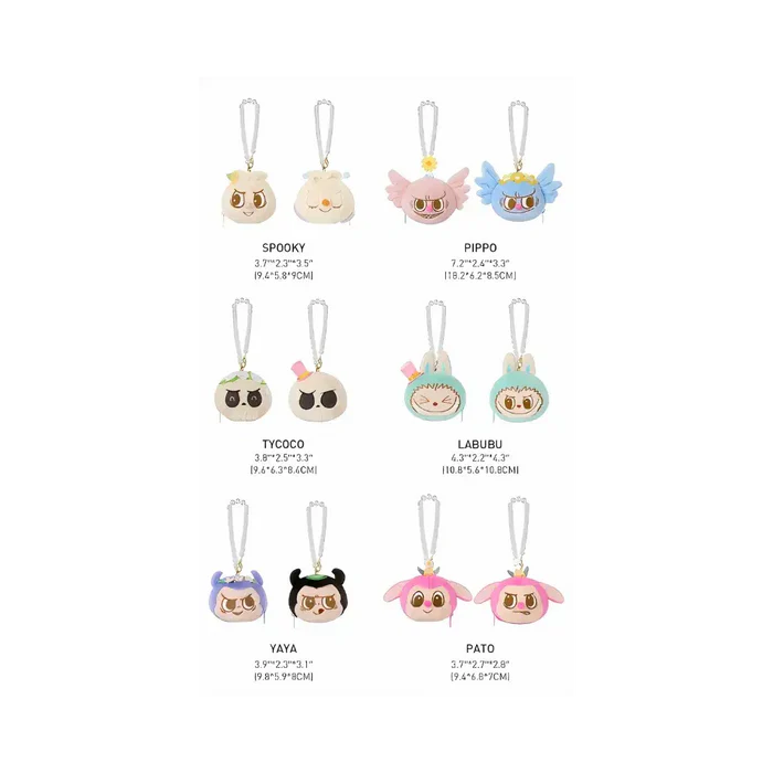 Pop Mart Labubu The Monster Party Series Reversible Plush Doll Blind Box